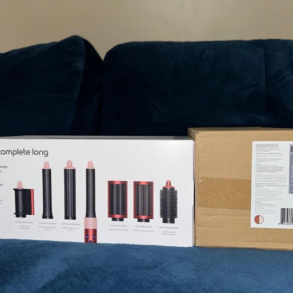 Dyson Airwrap multi-styler & dryer Straight+Wavy (Strawberry Bronze/Blush Pink)